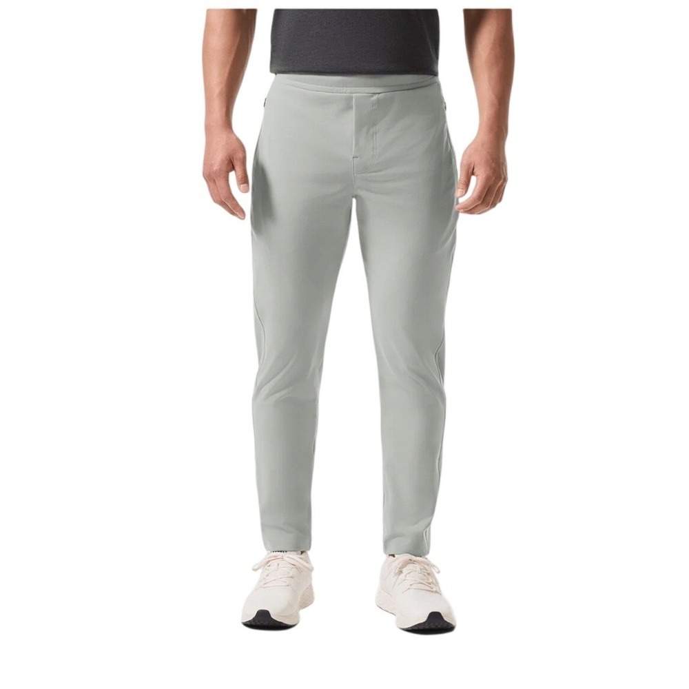 Public Rec Mens Gamechanger Pant 34X36 NWT Fog Gray Tapered Athletic Joggers